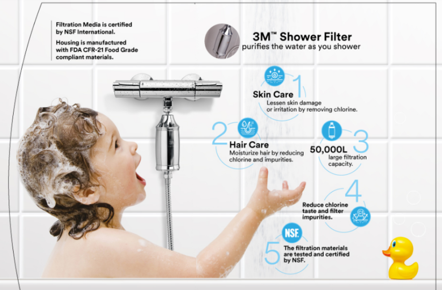 3m shower filter เครื่องกรองน้ำอาบ